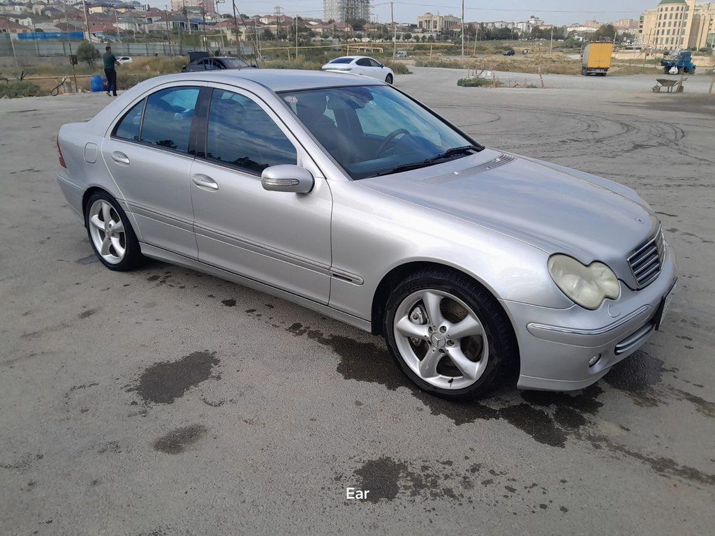 Mercedes C 230, 1.8 L, 2005 il, 190 000 km 99-UP-930 — Avtomobillər, Bakı (5)