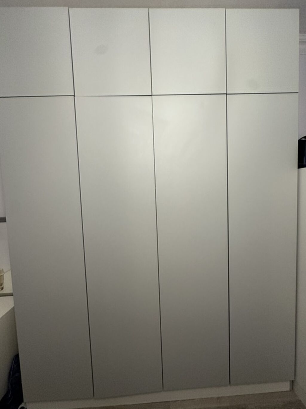 İşlənmiş, 4 qapılı, Boz, Taxta, Açılan, Düz dolab — Şkaflar, Bakı