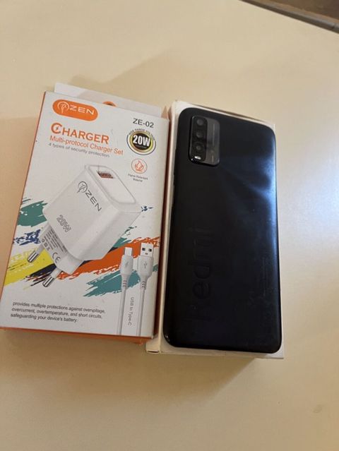 Redmi 9T, 128 GB, rəng - Qara, Sensor — Bakı