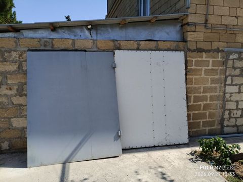 Metal darvaza/qapı panelləri - Material: qalın metal təbəqədən — Bakı