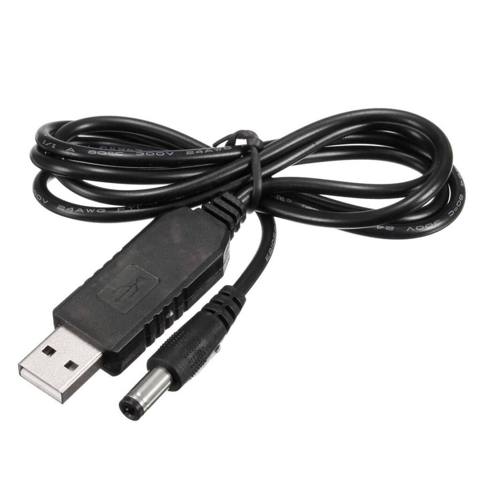USB–Barrel Jack 5V→12V Gərginlik Yüksəldici Kabel (Dc-dc Step-Up) USB — Robotzade Azərbaycan — Smartphone Cables & Adapters