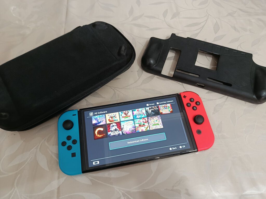 Nintendo Switch OLED Yaponiyadan gətirilib və yaxşı vəziyyətdədir — Oyun konsolları, Bakı (2)