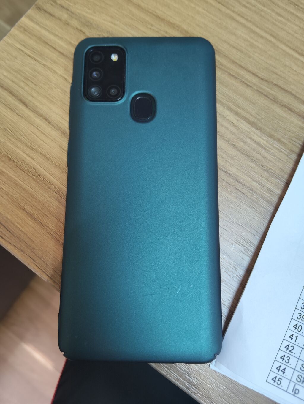 Samsung Galaxy A21S, 64 GB, rəng - Qara, Barmaq izi — Samsung, Masazır (7)