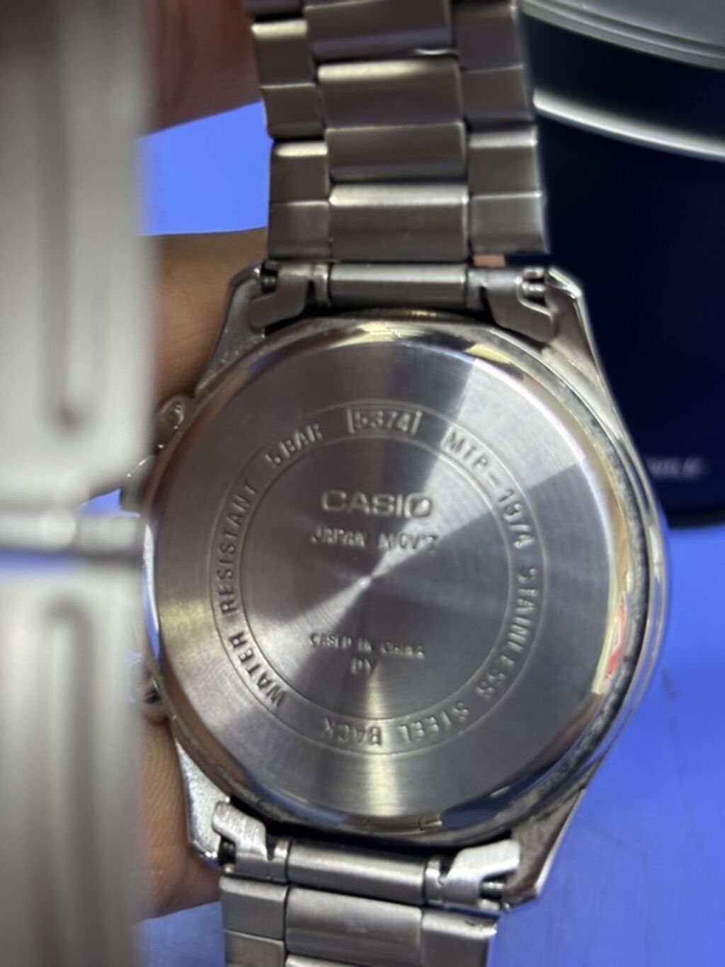 Casio kişi qol saatı – Model: MTP‑1374D‑1AVDF Xüsusiyyətlər: - Korpus — Qol saatları, Digah (5)