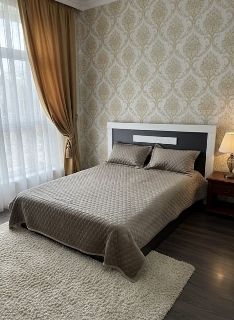 Örtük və yastıq üzü dəsti 54291336, birnəfərlik, örtük 170x230 sm, yastıq üzü 50x70 sm — Bakı