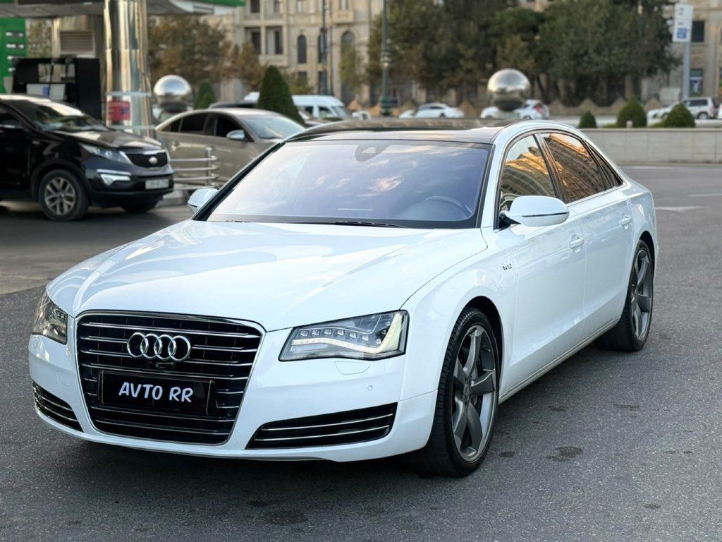 Audi A8, 4.0 L, 2013 il, 191 000 km — Avtomobillər, Bakı (8)