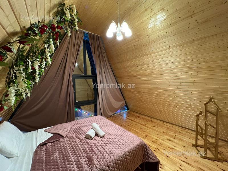 Günlük 4 otaqlı Həyət evi / Villa, 150 m², Qəbələ — Ev, villa, Qəbələ (11)