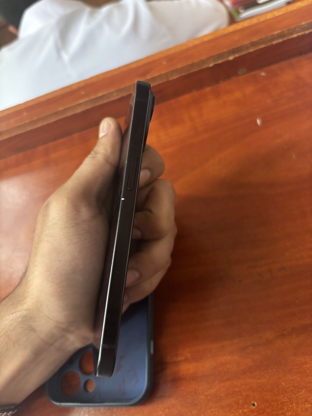 IPhone 15, 128 GB, Black Titanium, Simsiz şarj, Face ID, Sənədlərlə — Apple iPhone, Gəncə (3)