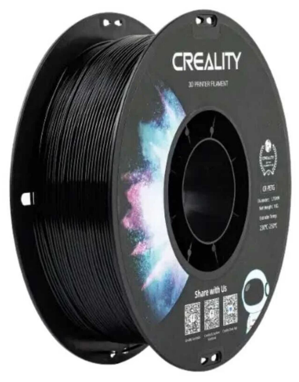 Creality Petg Filament – Qara, 1 kq Creality şirkətinin orijinal — İstehlak malları və aksesuarlar, Bakı