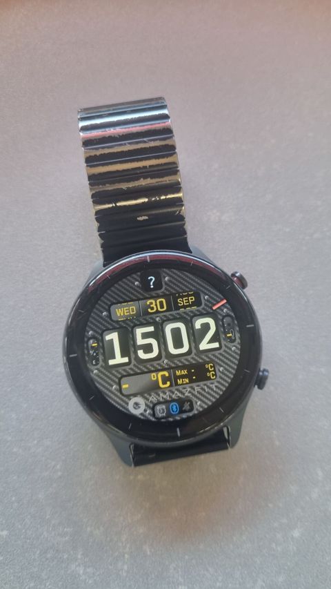 İşlənmiş, Smart saat, Amazfit, Sensor ekran, rəng - Qara — Bakı