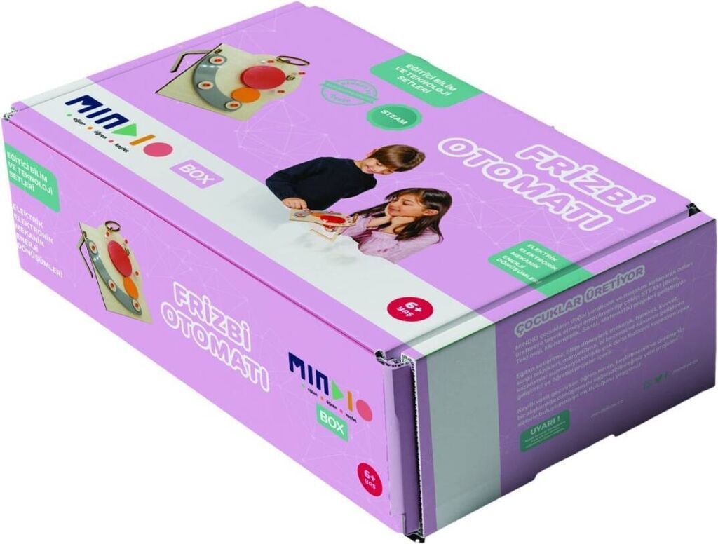 MindioBOX Frizbi Avtomatı – Öyrədici Elm və Texnologiya Dəsti (6+) — Inkişaf edir oyuncaqlar, Bakı (3)