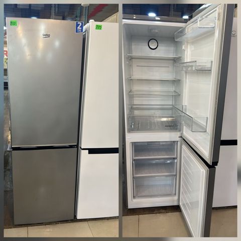 Beko ikiqapılı soyuducu (alt hissə – dondurucu) - Rəng: inox/gümüşü — Digah