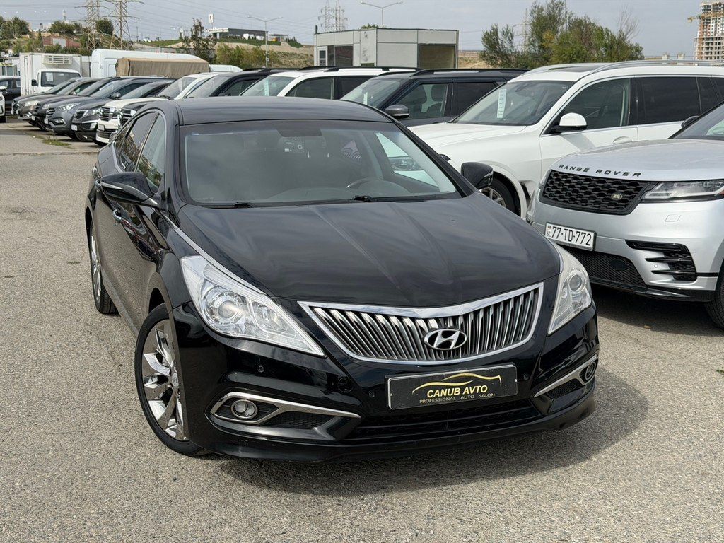 Hyundai Grandeur, 2.2 L, 2014 il, 214 000 km — Avtomobillər, Bakı (4)