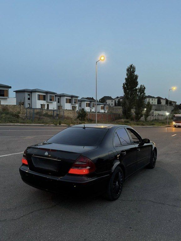 Mercedes E 220, 2.2 L, 2002 il, 343 000 km — Avtomobillər, Bakı (4)