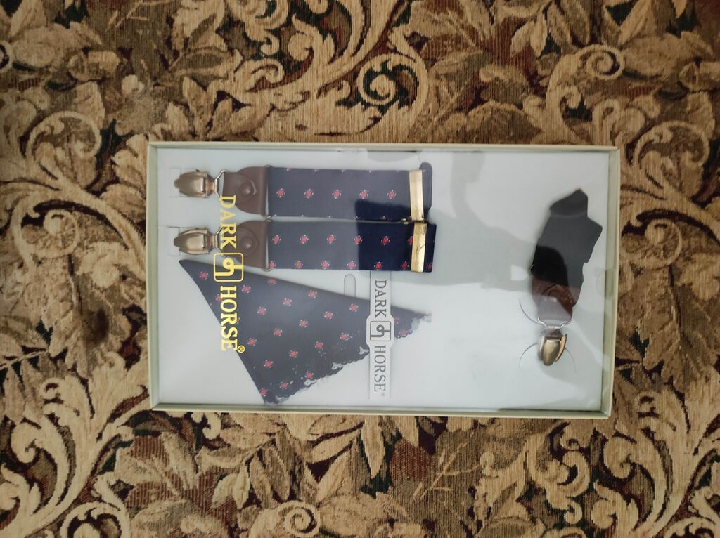 Dark Horse kişi aksesuar dəsti Məhsul: Asılqan (suspenders) və cib — Şəxsi əşyalar, Bakı (2)