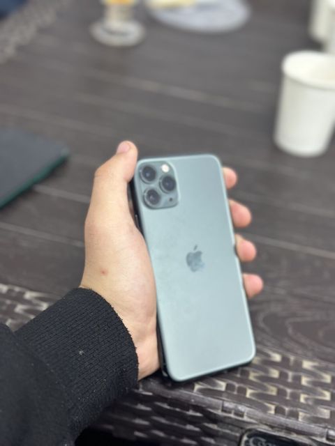 IPhone 11 Pro, 64 GB, Matte Midnight Green, Simsiz şarj — Sumqayıt
