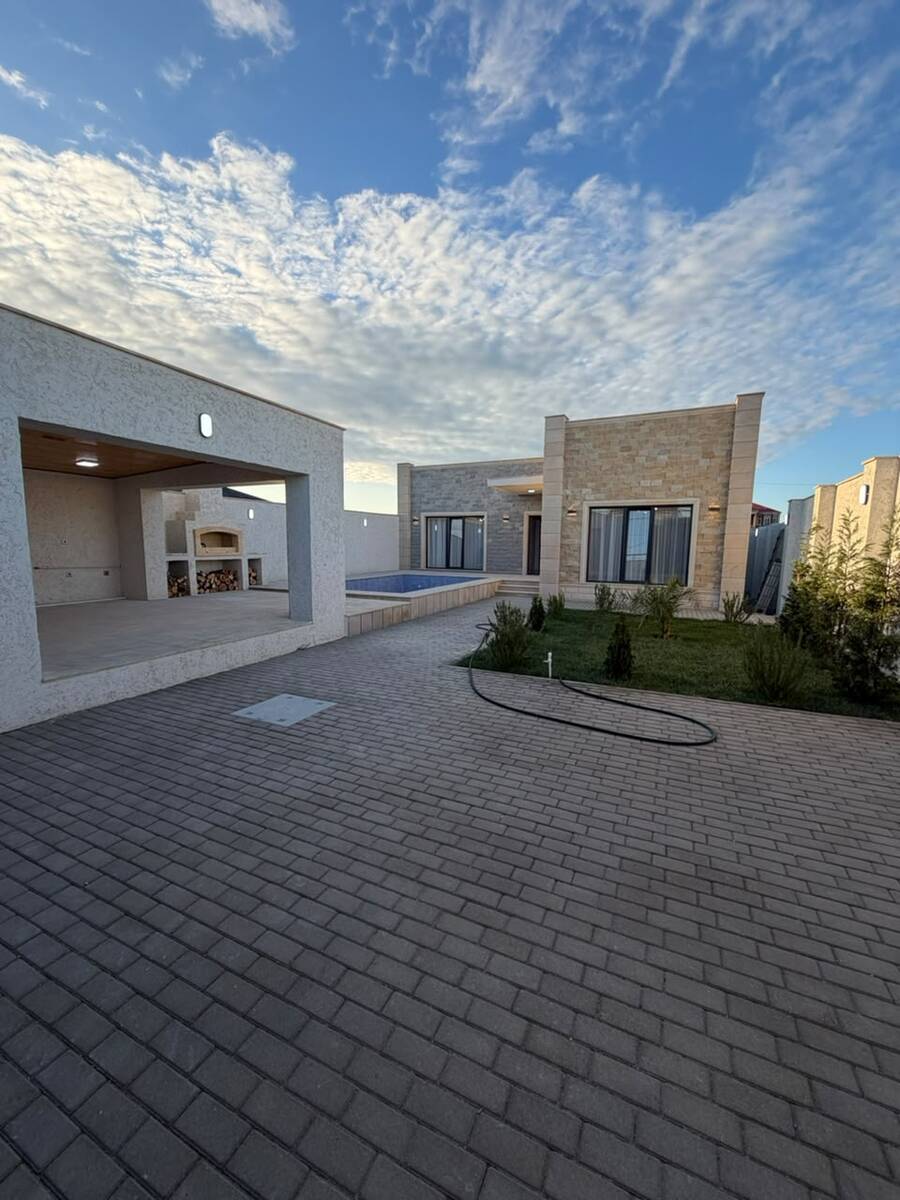 Satılır 4 otaqlı həyət evi/bağ evi 120 m² — Ev, villa, Bakı (4)