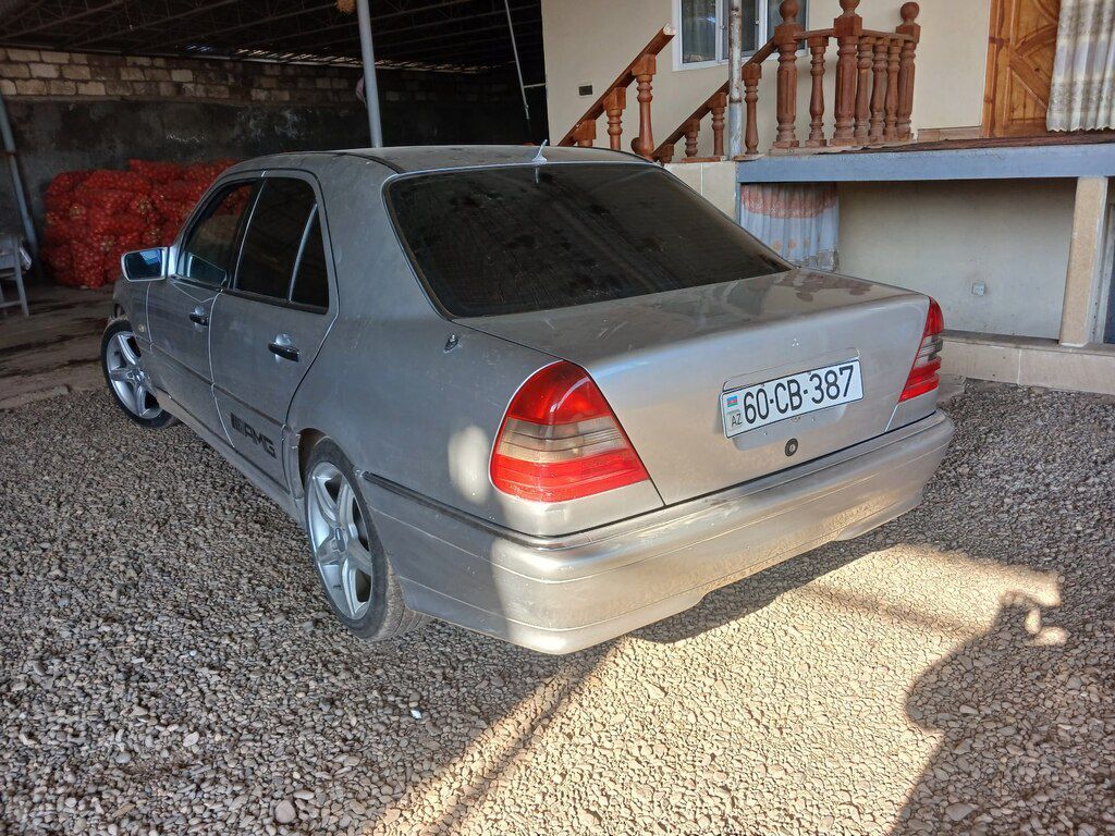 Mercedes C 200, 2.0 L, 1994 il, 536 000 km 60-CB-387 — Avtomobillər, Tovuz (2)