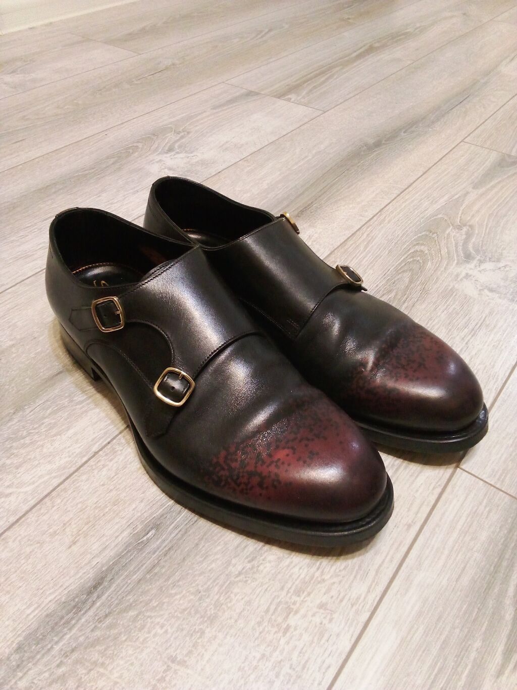 Santoni kişi ayaqqabısı – Double Monk Strap Qiymətlə bağlı razılaşmaq — Ayakkabılar, Masazır