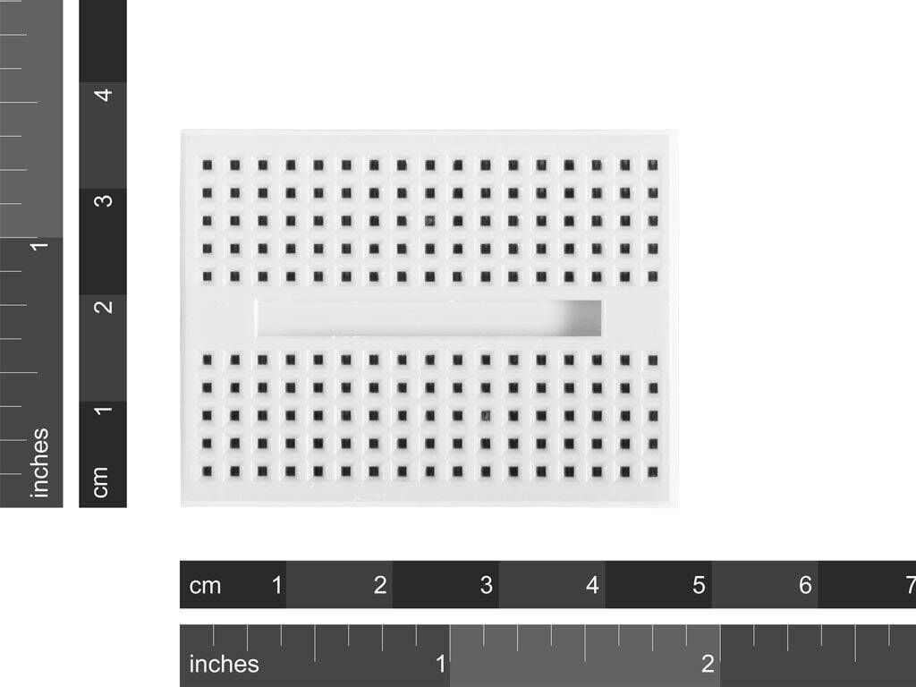 Ağ Mini Breadboard - 170 deşikli mini breadboard - Alt hissəsi — Ana platalar, Bakı (2)