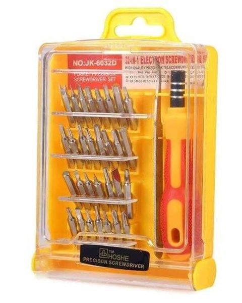 JK-6032D 32 Hissə Tornavida Dəsti 30 müxtəlif tornavida başlığı, 1 — Bakı