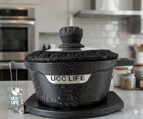 Qazan UCC life BG-772901, qranit, qara, 20 sm — Bakı