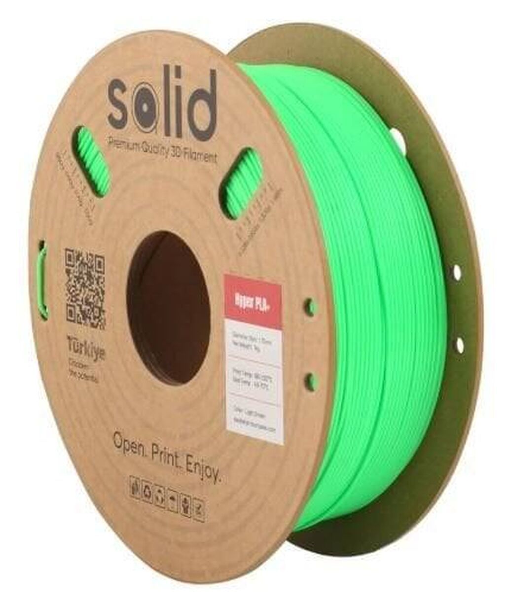 Solid Filament Hyper PLA+ Açıq Yaşıl – 1 kq Yeni nəsil, yüksək — İstehlak malları və aksesuarlar, Bakı