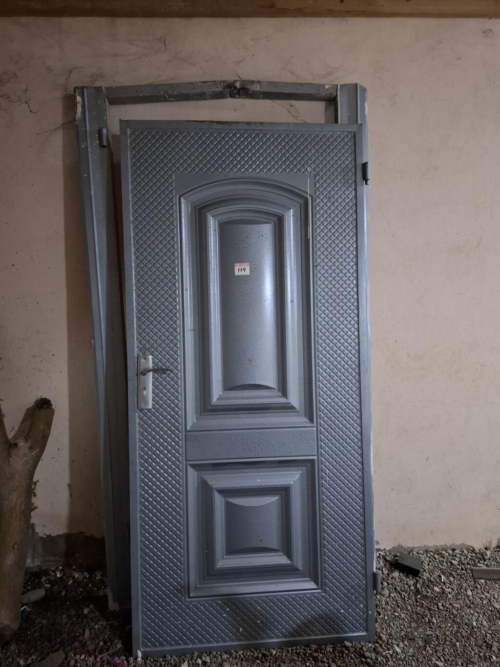 Metal giriş qapıları – 1 ədəd - Material: polad/metal lövhələr, dəmir — Pəncərələr, qapılar, balkonlar, Xırdalan (2)