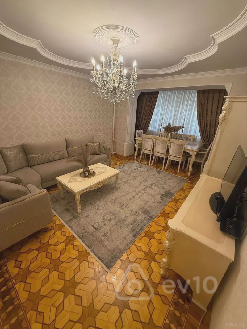 For sale: 3-room apartment (new building), 90 m² — Mənzil, Bakı (3)