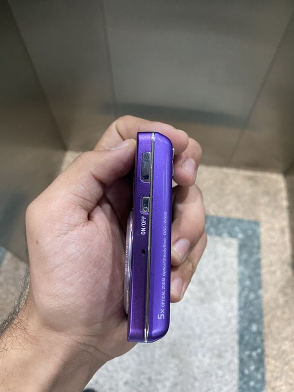 Sony Cyber-shot DSC-W630 rəqəmsal fotoaparat üzərində mikro cızıq var — Fotoaparat, Bakı (4)