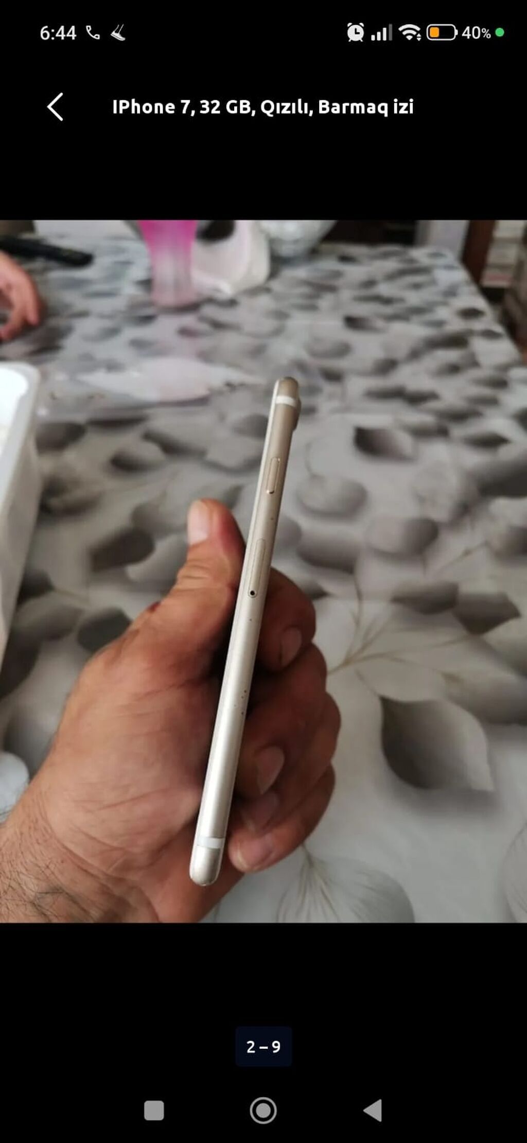 IPhone 7, 32 GB, Qızılı, Barmaq izi — Apple iPhone, Bakı (7)