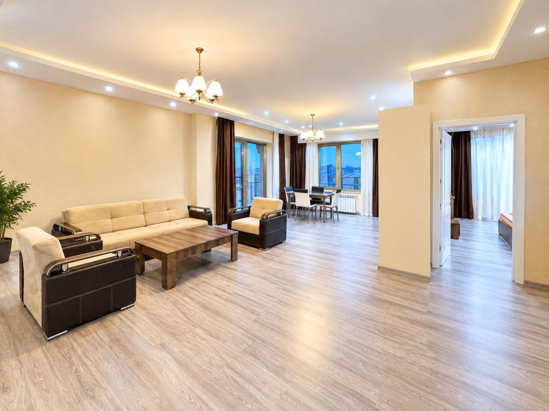 İcarəyə verilir 3 otaqlı yeni tikili 115 m² — Mənzil, Bakı (2)
