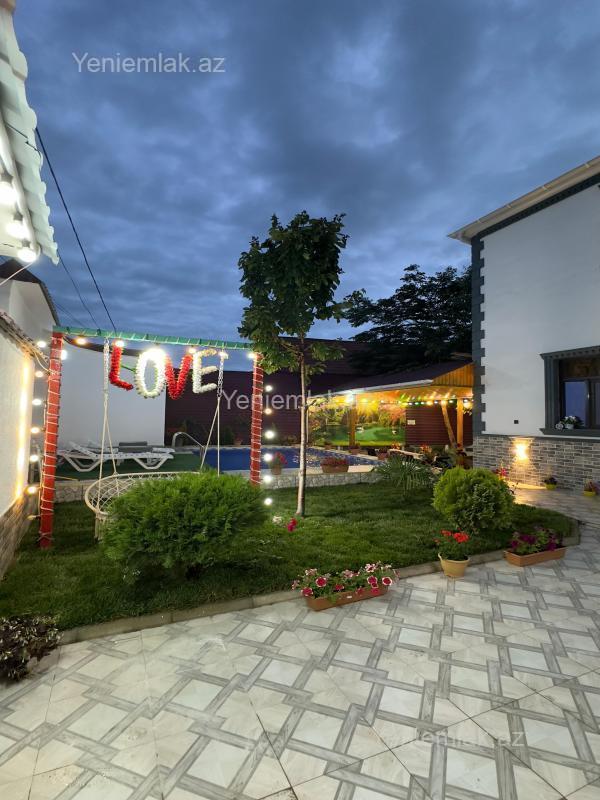 Günlük 5 otaqlı Həyət evi / Villa, 140 m², Qəbələ — Ev, villa, Qəbələ (2)