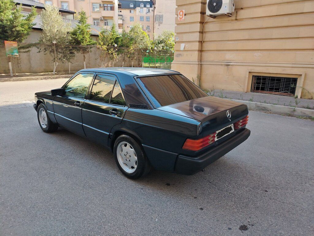 Mercedes 190, 2.0 L, 1993 il, 312 860 km — Avtomobillər, Bakı (4)