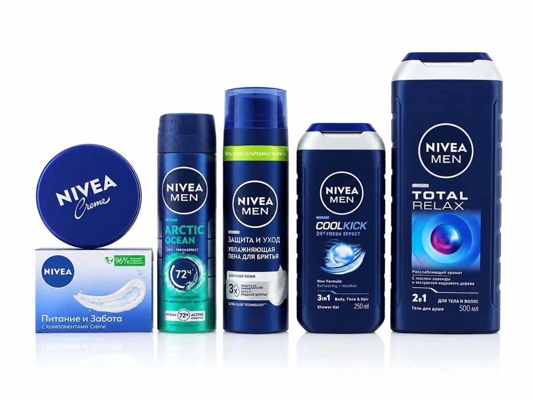 Hədiyyə dəsti kişilər üçün No Brand (antiperspirant + sabun + şampun + təraş köpüyü + duş geli + krem) — Mallar, Bakı