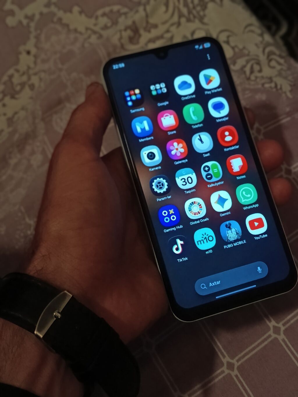 Samsung Galaxy A15, 128 GB, rəng - Ağ, Barmaq izi — Samsung, Şirvan (4)