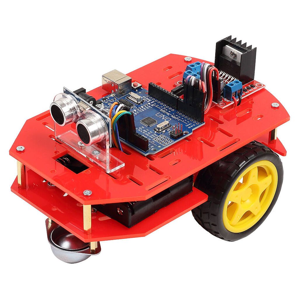Arduino Maneədən Qaçan Robot Dəsti Layihə tapşırıqları, robotik — Oyuncaq figuraları, Bakı (4)