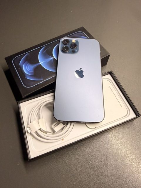 IPhone 12 Pro, 128 GB, Sierra Blue, Simsiz şarj — Bakı