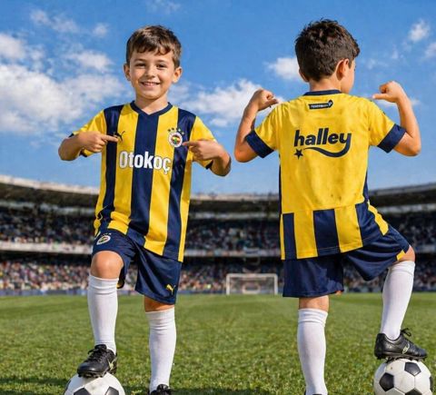 Oğlanlar üçün futbol dəsti eu006 VC_2414894 neylon, 8 yaş, sarı — Bakı