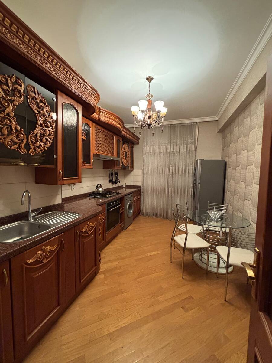 İcarəyə verilir 3 otaqlı yeni tikili 120 m² — Mənzil, Bakı (10)