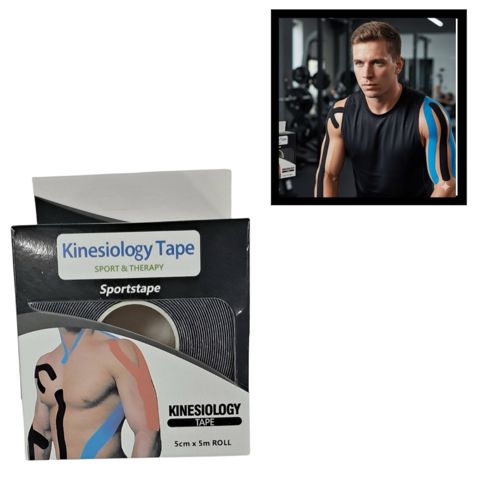 Kinezio teyp WS2026, 5 sm x 5 m — Bakı