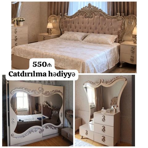 Yataq desti satilir. *Qiymeti 550 Azn.* *Catdirilma pulsuz.* — Bakı