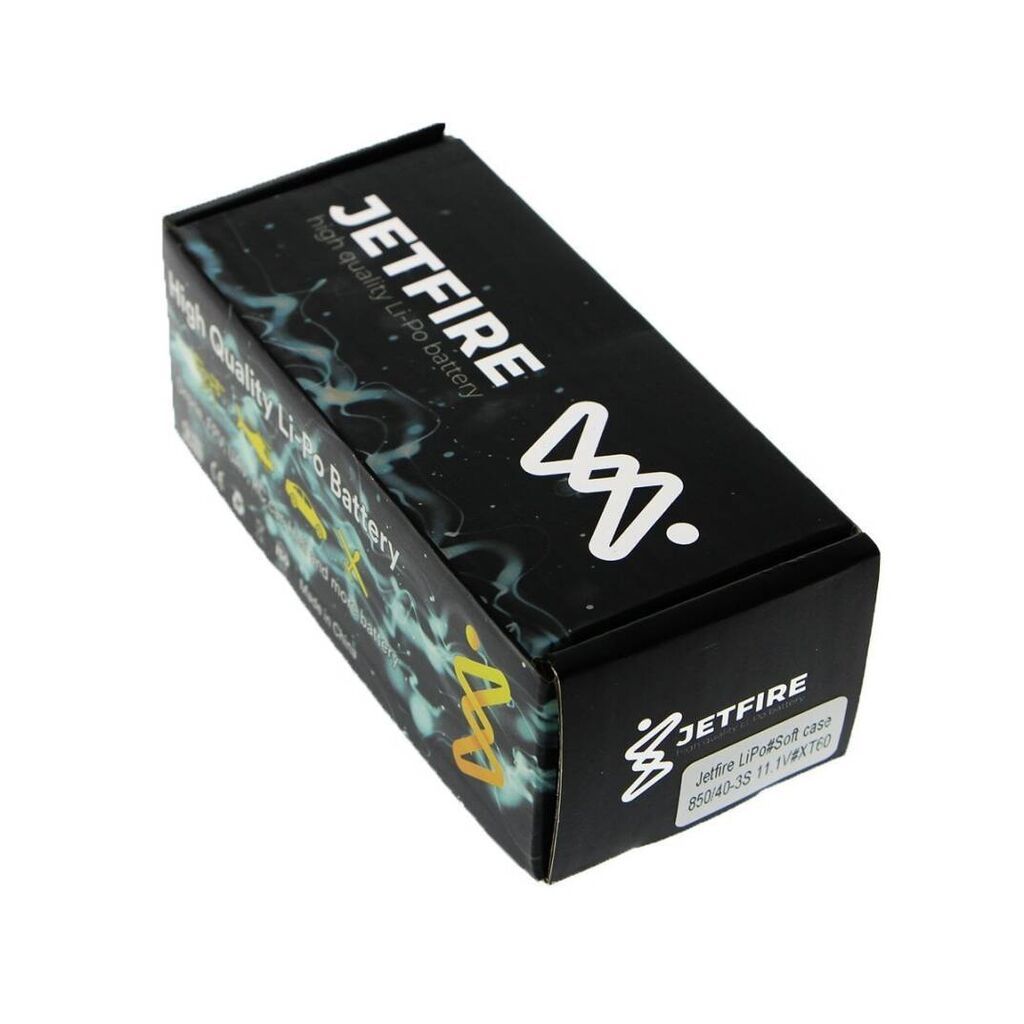 JetFire 11.1V 850mAh Li‑Po 3S Batareya (XT60) Yüksək cərəyan tələb — Akkumulyatorlar, Bakı (3)