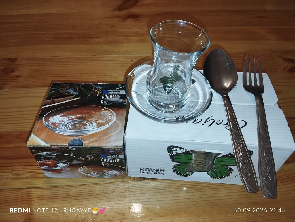 17 packa armudu istehkam 17 packa nelbeki 55 boyuk qasiq 30 eded — Şəxsi əşyalar, Bakı