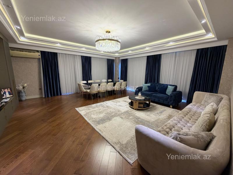 Kirayə 4 otaqlı Bina evi menzil (Yeni tikili), 210 m², Nəsimi rayonu — Mənzil, Bakı (3)