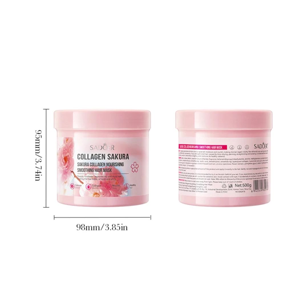 Saç maskası Sadoer Collagen Sakura, 500 ml — Mallar, Bakı (3)