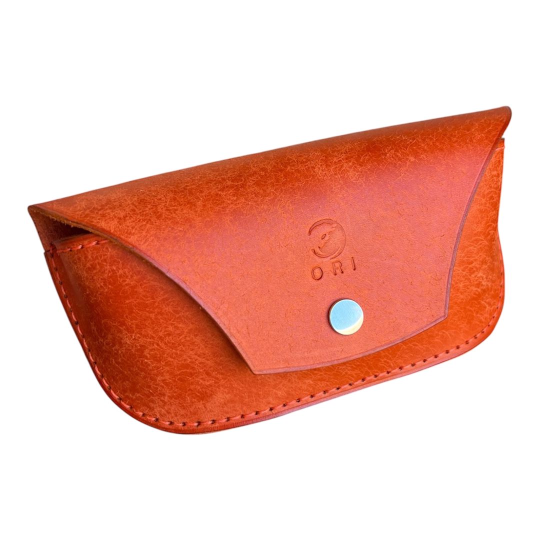 Futlyar eynək üçün ORI Leather OL-011, təbii dəri, 18x9.3 sm — Mallar, Bakı (2)