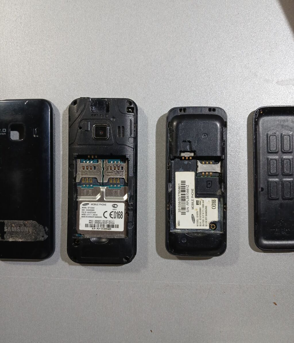 Samsung 2 GB Memory Capacity, rəng - Qara, Zəmanət, Düyməli — Samsung, Bakı (2)