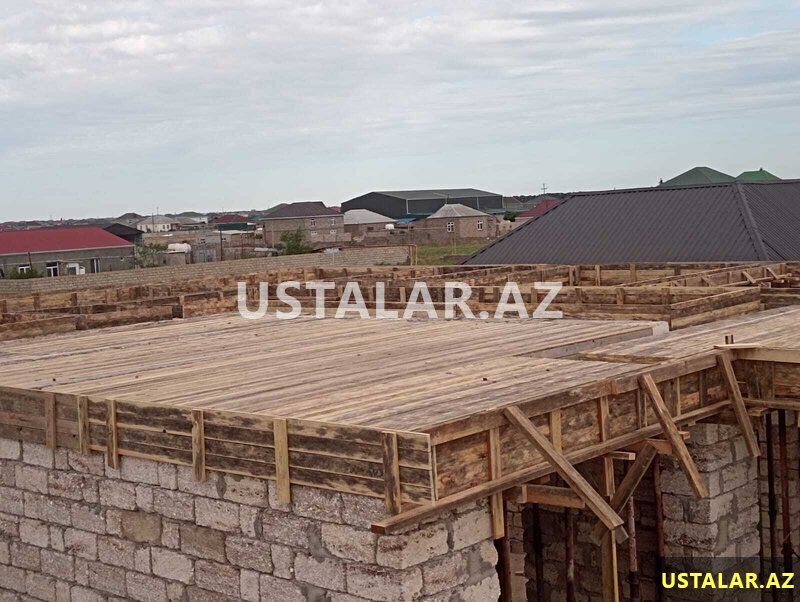 Beton, manalit işləri — Tikinti xidmətləri, Bakı (7)