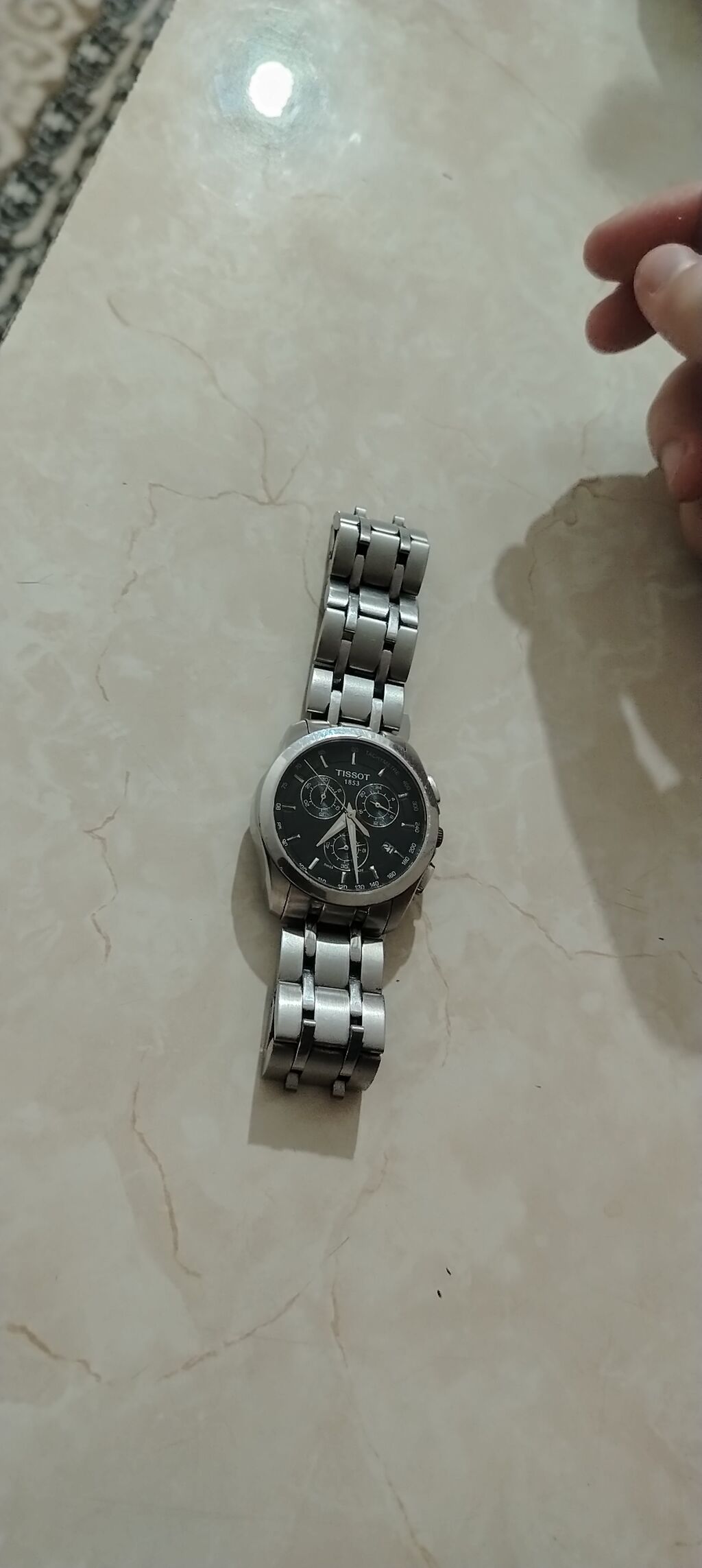Orginal bahalı saatdır satılır pul lazımdır. Tissot kişi qol — Qol saatları, Bakı (3)